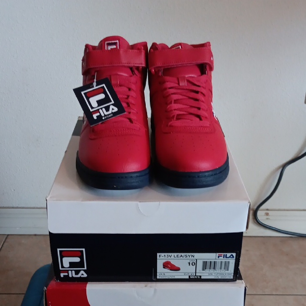 Fila Kids Red Sneakers